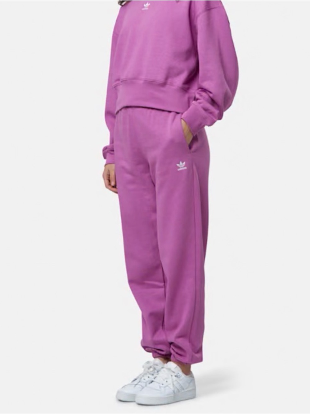 Adidas Originals Womens Adicolour Sweatpants-pink
